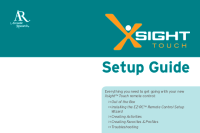 Acoustic Research ARRX-18-G - Owners Manual